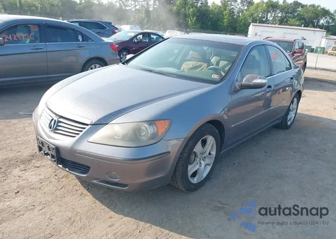 2006 Acura Rl 3.5 из США, поврежденный, VIN JH4KB16516C008190